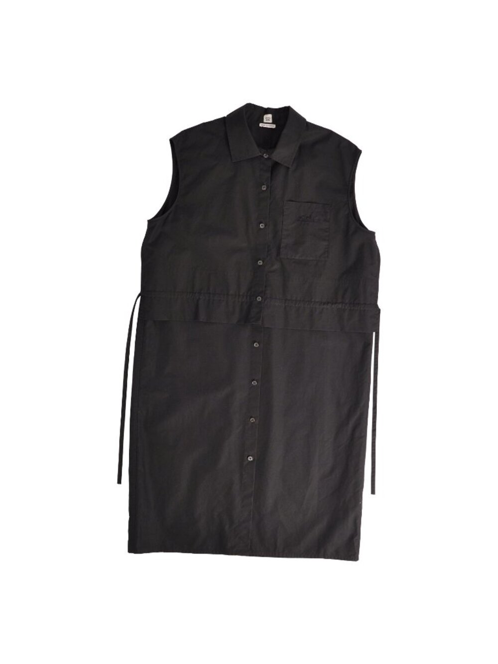 Hermes Dress Shirt Cotton Black 42